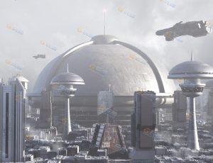 新科幻建筑资产库