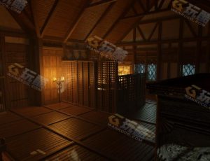 中世纪温馨大卧室