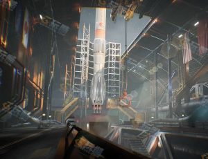 UE5素材—火箭发射基地