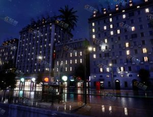 UE5素材—块化维多利亚新古典主义城市