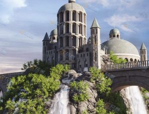 古老建筑地形资产库