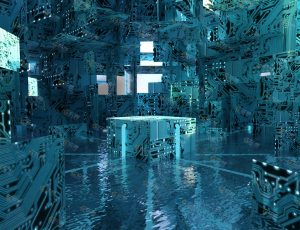 科技电路空间大场景