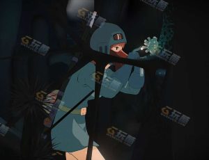 风之谷三渲二毒物树林动漫场景