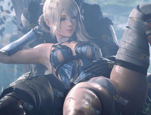 游戏CG级人物场景Blender工程源文件10