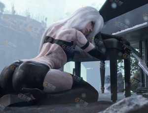 游戏CG级人物场景Blender工程源文件2