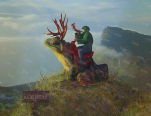 高原上的青蛙王子场景