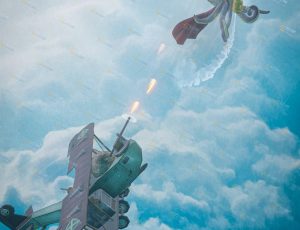 飞机大战天空章鱼场景工程