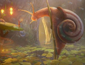 奇幻森林世界场景工程