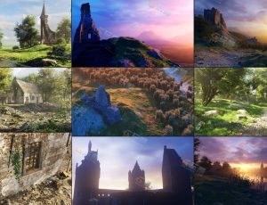 Blender3.2唯美高精度自然环境创建大师班