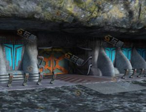 地下科技室入口