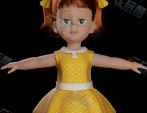 玩具总动员4芭比娃娃小女孩