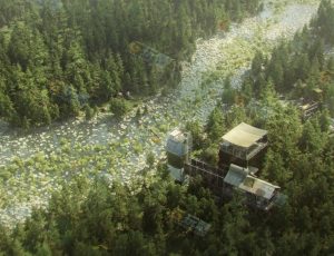 C4D工程源文件—亚马逊林地