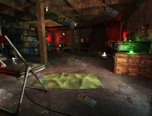 幽暗氛围地下室