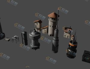 战争老建筑资产库—布兰德（BL）工程源文件