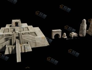 古老科幻宗教建筑资产库—布兰德（BL）工程源文件