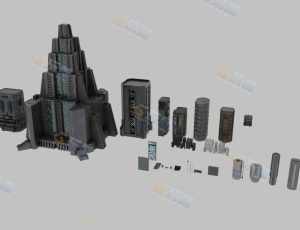 新科幻建筑资产库—布兰德（BL）工程源文件