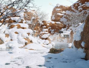 荒地雪景—布兰德（BL）工程源文件