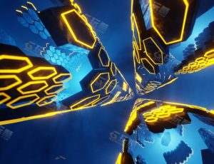 VJ运动图形动态动画117—布兰德（BL）工程源文件