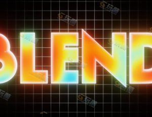 VJ运动图形动态动画131—布兰德（BL）工程源文件