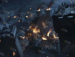 玩酷CG网—中世纪战争城堡建筑模型