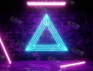 炫彩灯管场景—布兰德（BL）工程源文件