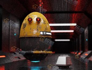 星际可爱机器人场景—布兰德（BL）工程源文件