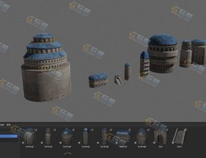 神庙Blender资产库