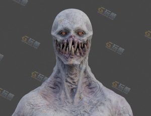 魔鬼丧尸—布兰德（BL）CG三维模型