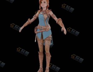 星星的诅咒希尔达—布兰德（BL）CG三维模型