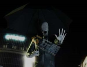 黑伞鬼—布兰德（BL）CG三维模型