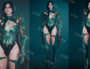 UE5素材—刺客少女