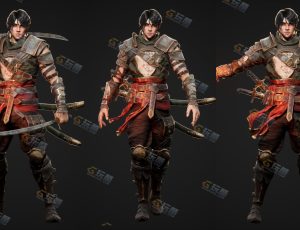 UE5素材—东方刺客