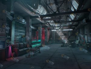 UE5素材—犯罪小屋