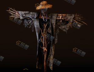 邪恶稻草人—布兰德（BL）CG三维模型