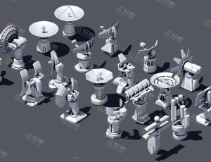 科技雷达Blender资产库