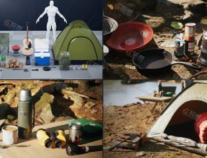 UE5素材—野外露营地