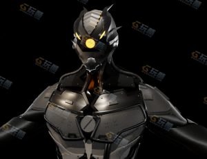 科幻雇佣兵角色—布兰德（BL）CG三维模型