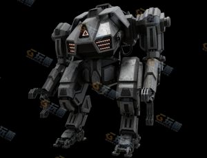 科幻军用战斗机甲—布兰德（BL）CG三维模型