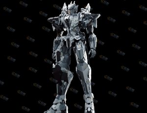 高细节机器人—布兰德（BL）CG三维模型