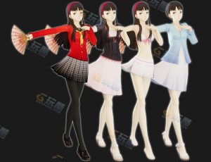 御姐动漫女孩—布兰德（BL）CG三维模型