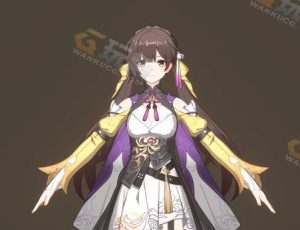 崩坏星穹铁道女角色—布兰德（BL）CG三维模型