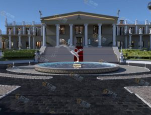 富豪超级大别墅—布兰德（BL）工程源文件