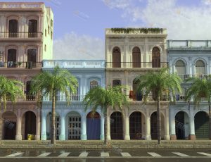 西方老旧城市复古街道—布兰德（BL）工程源文件