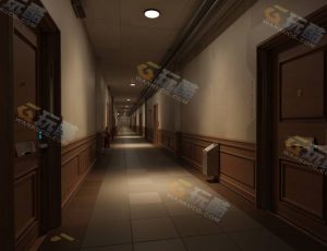 复古典雅走廊—布兰德（BL）工程源文件