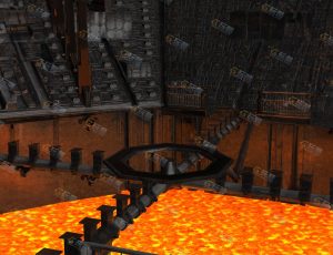 科技格斗熔岩中心—布兰德（BL）工程模型