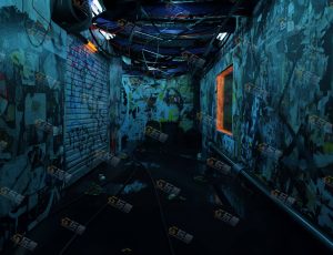 赛博朋克小地下街道—布兰德（BL）工程源文件