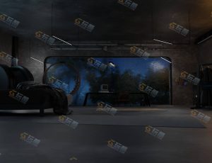 混凝土风格卧室—布兰德（BL）工程源文件