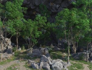 大山洞—布兰德（BL）工程模型