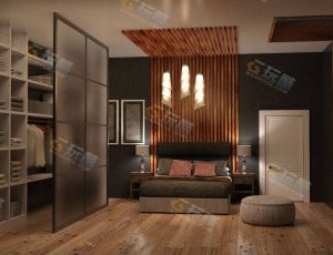 普通夫妻大卧室—布兰德（BL）工程源文件