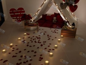 求婚温馨场景—布兰德（BL）工程源文件